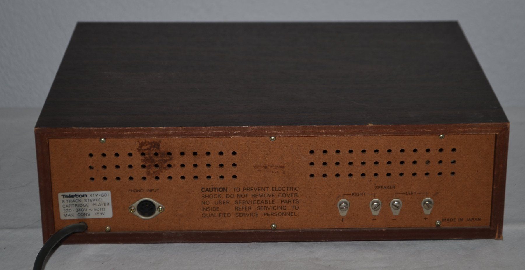 Sistemi audio & multimediali: Teleton STP-801 8-Track Stereo – Usato da Collonges venduto da arashee 5
