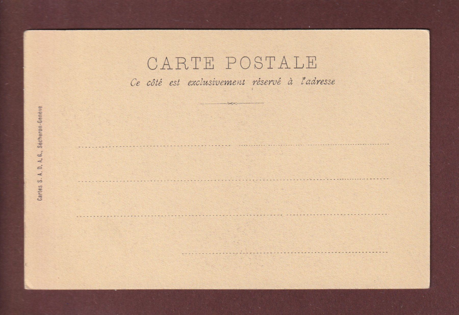Cartoline postali: GENEVE - La Treille – Usato da Pully venduto da nicecards 1