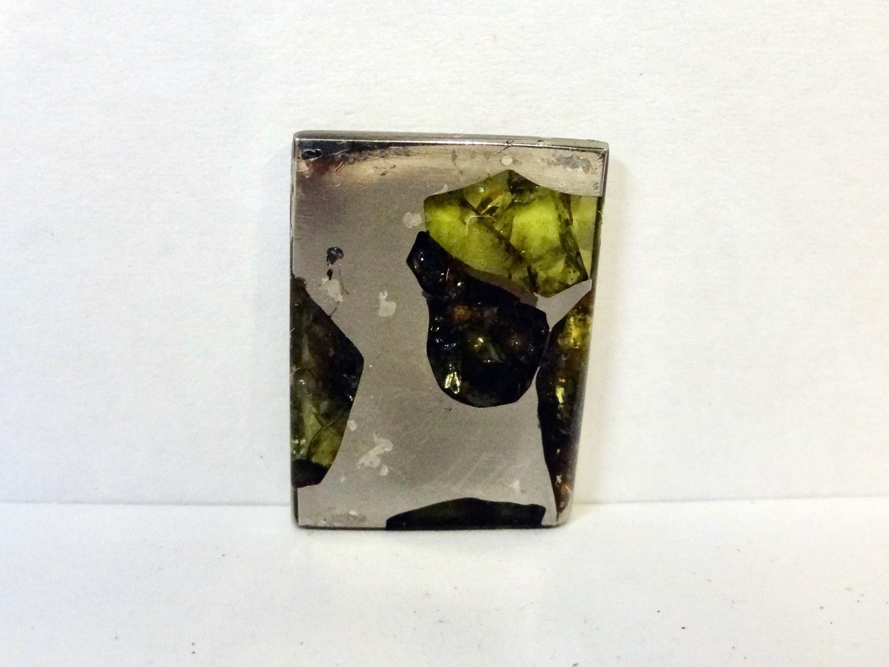 Minerali & Pietre curative: Meteorit PALLASIT Eisen-Stein-Meteorit ESQUEL ARGENTINIEN – Nuovo (secondo la descrizione) da Kerzers venduto da djstarsky73 8