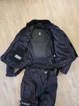 Motorradkombi Herren Gr. 50 Hose & Jacke