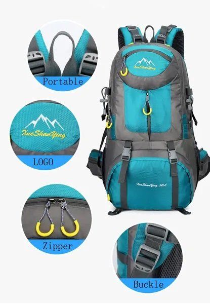 Zaini: Wasserdichter Kletter-/Wanderrucksack 60 L (rot) – Nuovo e nell'imballaggio originale da Bad Ragaz venduto da ejukova 4