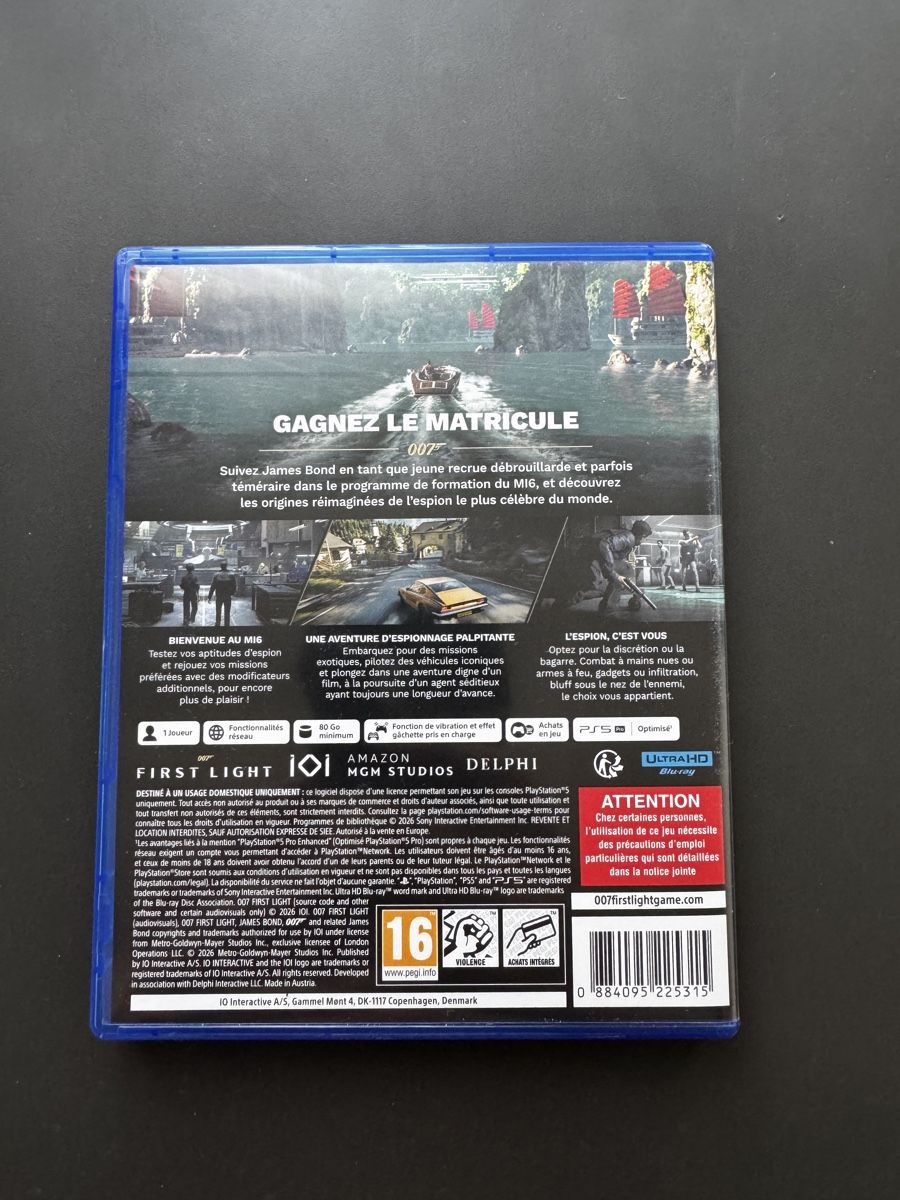 Sony Giochi: Jeu 007 first light Ps5 – Nuovo (secondo la descrizione) da Petit-Lancy venduto da bou_7vrk 1