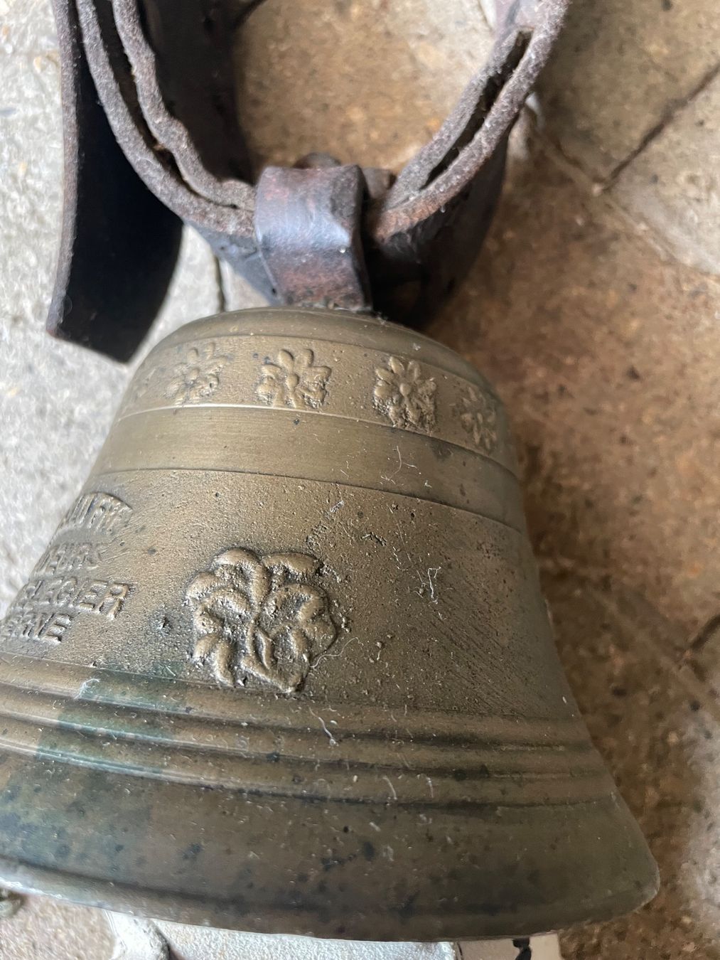Campanacci mucche: Antike Kuhglocke von 1898 – Usato da Derendingen venduto da Resu8263 6