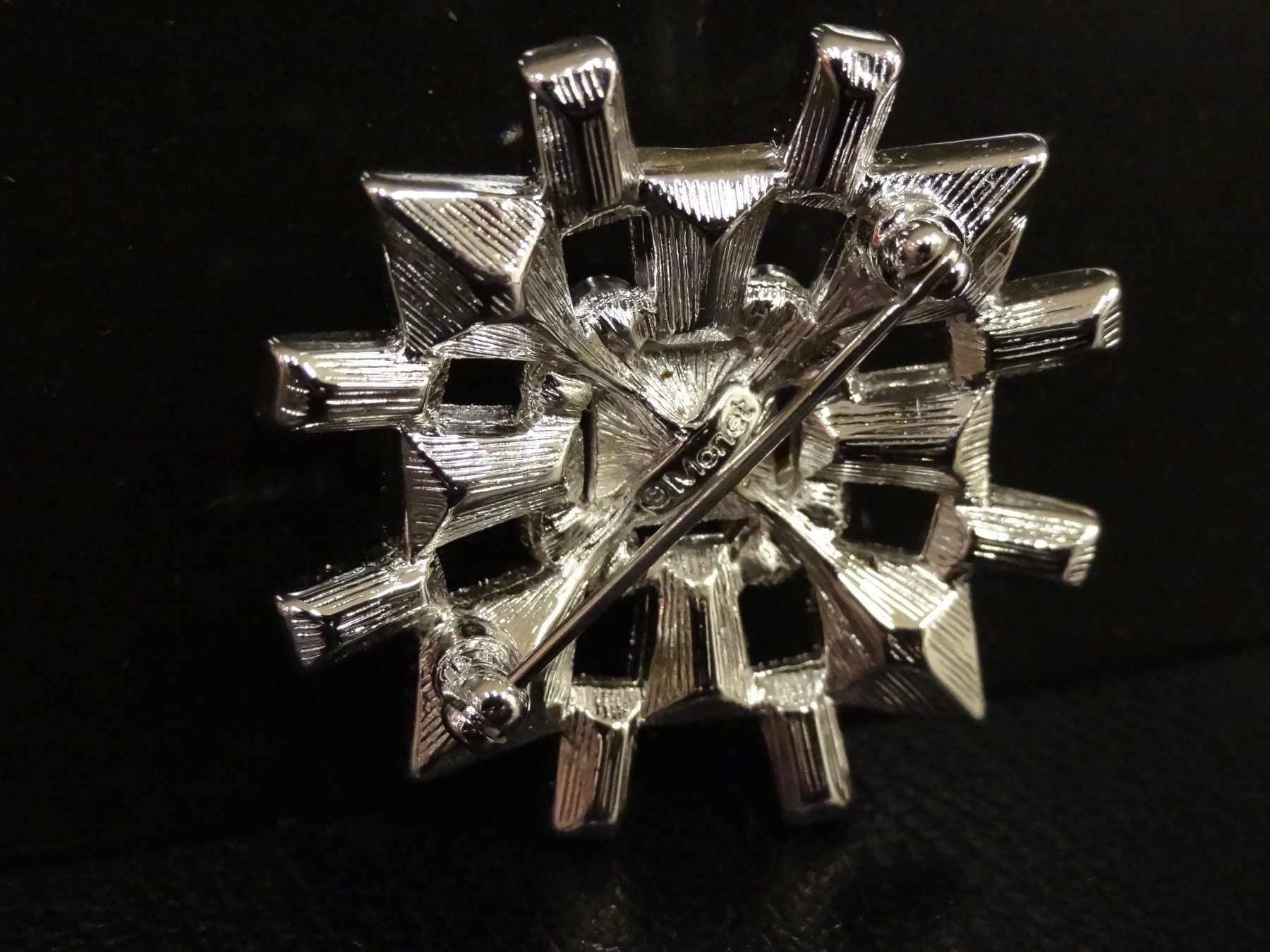 Spille & Fermagli: Vintage Brosche Modeschmuck Silber Strass 80er 90er MONET – Usato da Kerzers venduto da djstarsky73 7