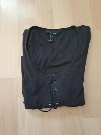 schwarzes Damen T-Shirt