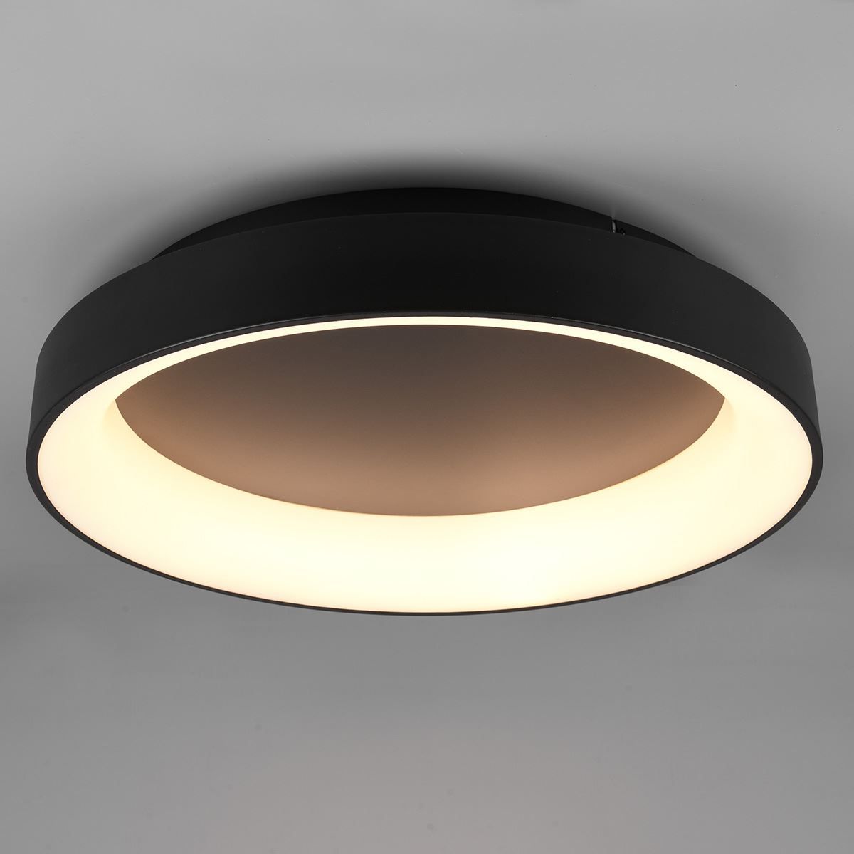Lampadari & plafoniere: LED Deckenleuchte, Schwarz, 60 cm Ø – Nuovo (secondo la descrizione) da Kreuzlingen venduto da Smart-Light 3