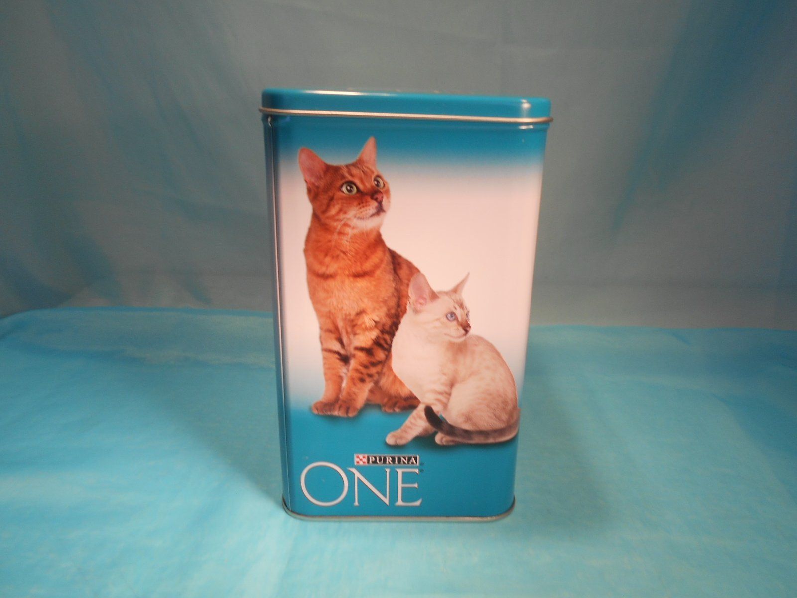Sonstige Dekorationen & Accessoires: PURINA ONE Blechbüchse mit Katzen – Gebraucht aus Bellach von JingleCherry 1