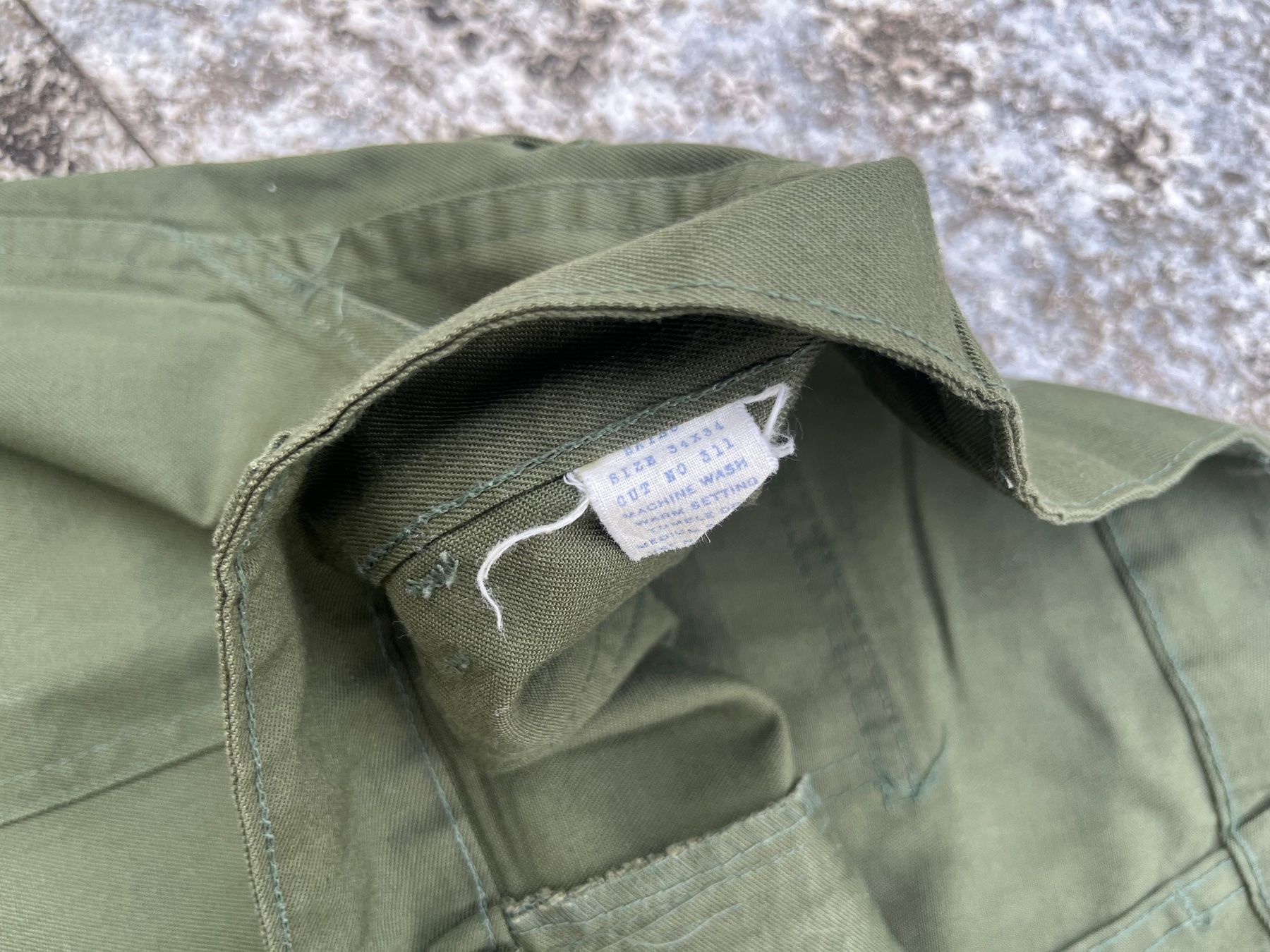 US Army Uniformen: OG 107 Hose US Army Vintage – Gebraucht aus Bottmingen von Puffsack 1