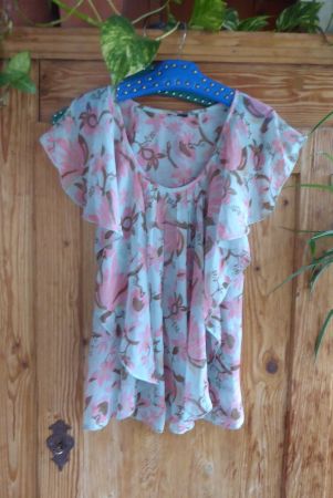 Schöne Sommer Bluse Gr M