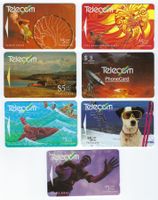 Telefonkarte Neuseeland New Zealand Telecom Phonecard 17 Stk