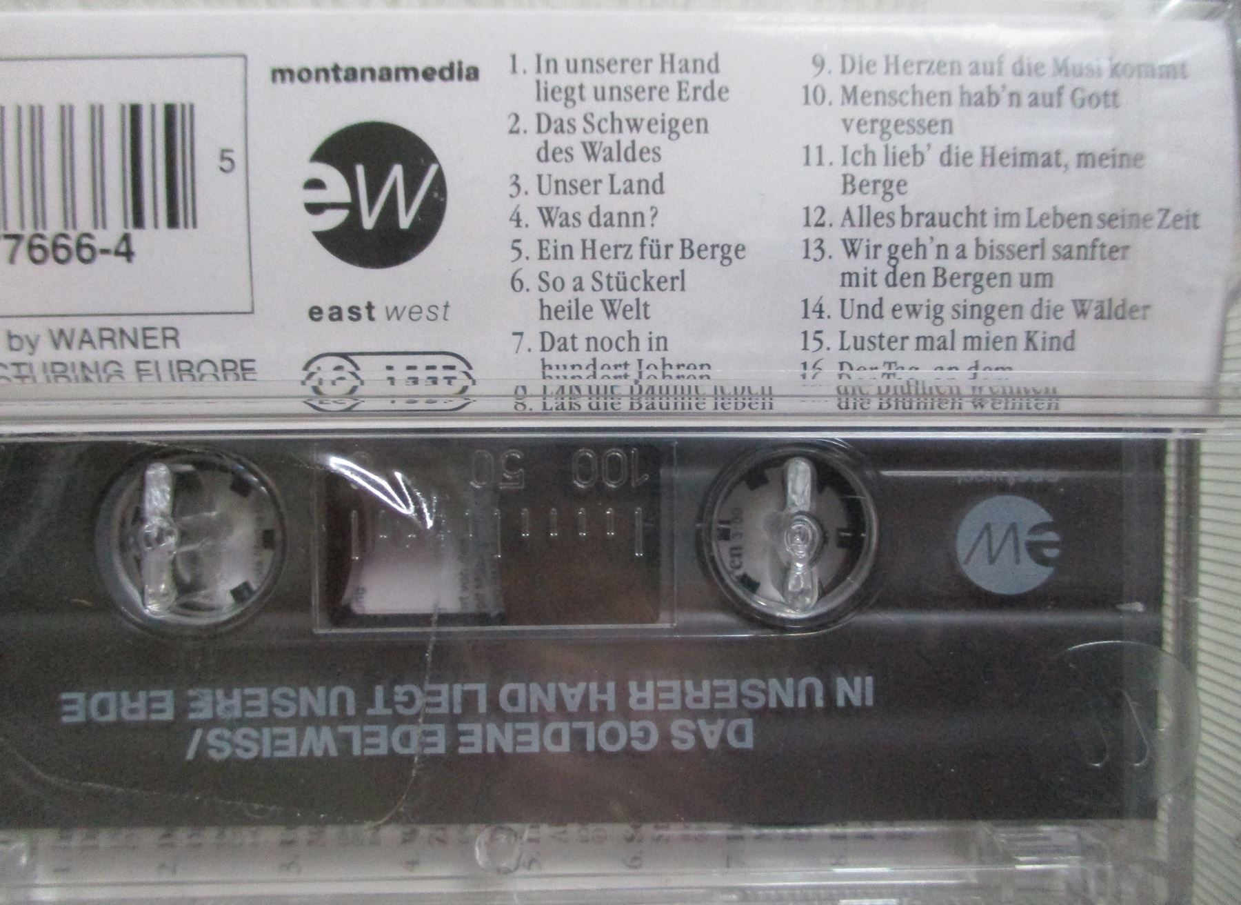 Kompaktkassetten: Das goldene Edelweiss Kassette / MC / OVP – Neu und originalverpackt aus Flumenthal von novbra 1