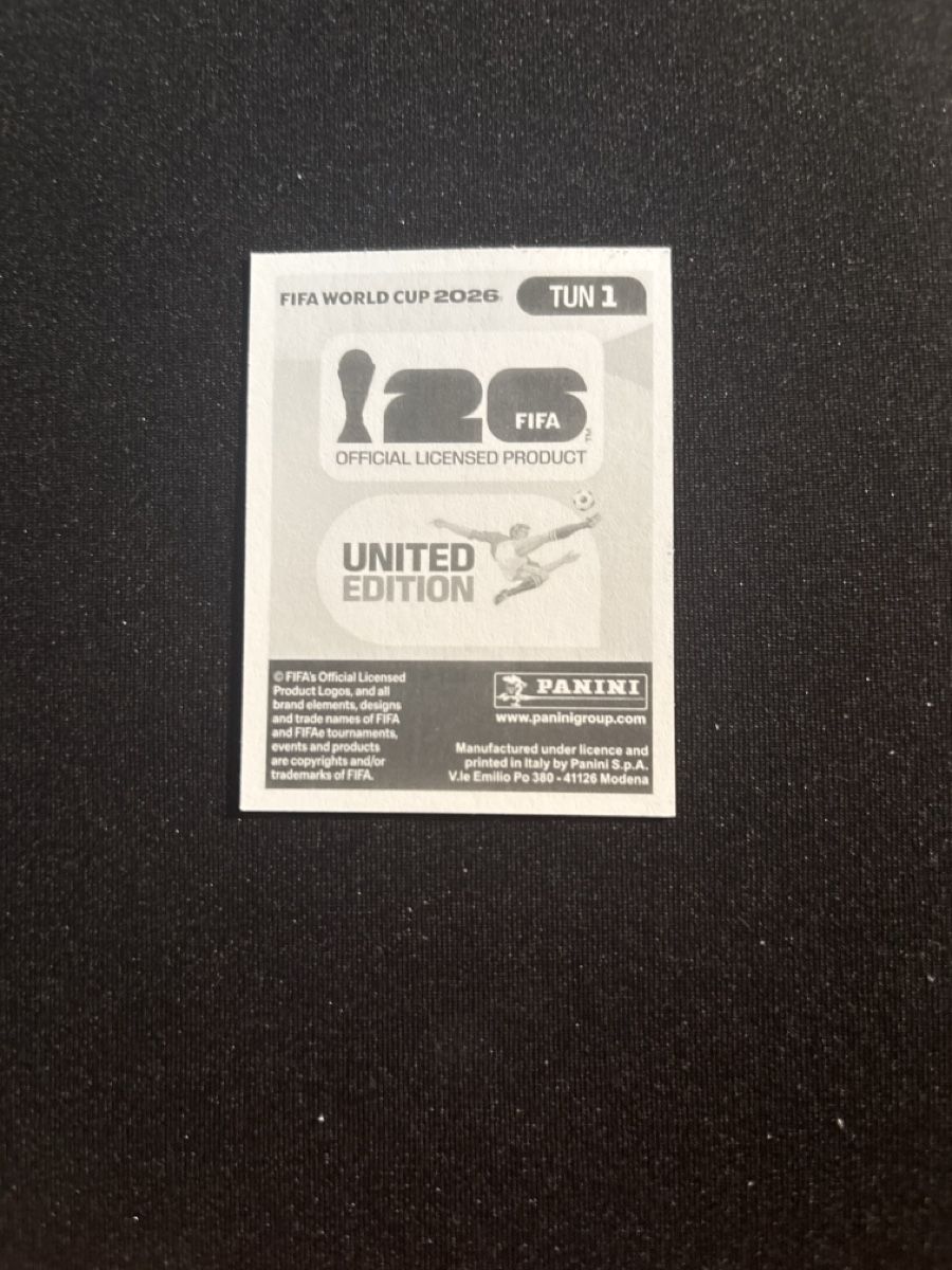 Panini Carte collezionabili: FIFA World Cup 2026 - Sticker - Panini - TUN 1 – Usato da Kaiseraugst venduto da Baum_12 1