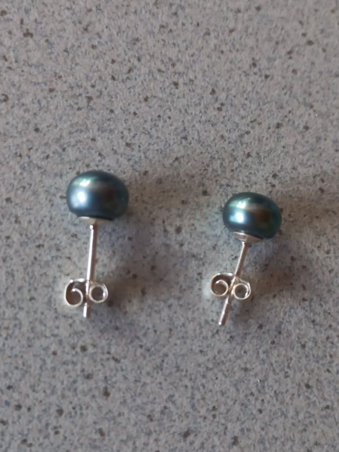 Orecchini pendenti & Orecchini a lobo: Perlen Ohrstecker, Silber 925 – Nuovo e nell'imballaggio originale da Winistorf venduto da acreativ2 2