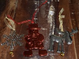 Restposten  3 Stk. Weihnachtsdeko zum aufhängen