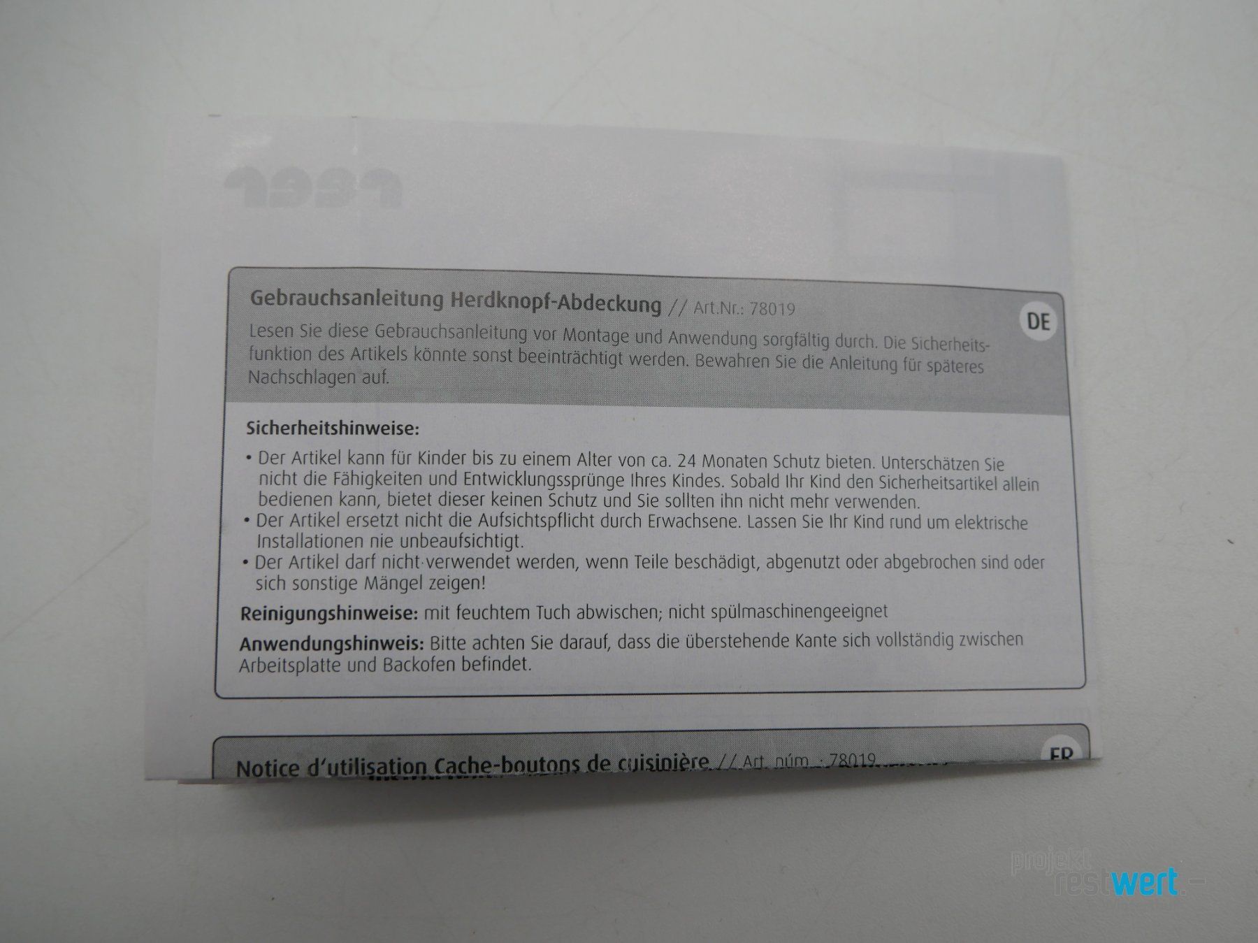 Altro: REER Herdknopf-Abdeckung – Nuovo (secondo la descrizione) da Winterthur venduto da Restwert_Winterthur 4
