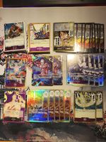 One Piece OP15 JP 50 Karten, SEC, SR, R & AA  Enel Sammlung