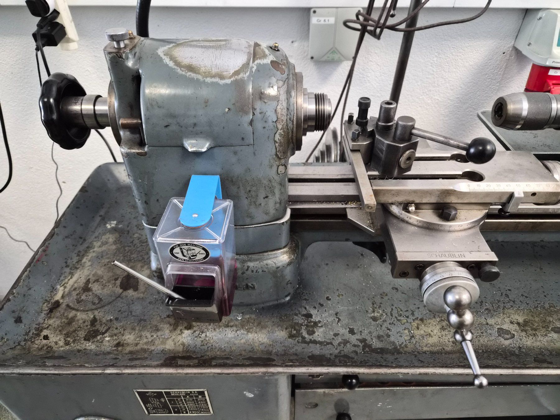 Schaublin Tutte le macchine: Tour SCHAUBLIN 102 W25 – Usato da La Chaux-de-Fonds venduto da Bretelle 1
