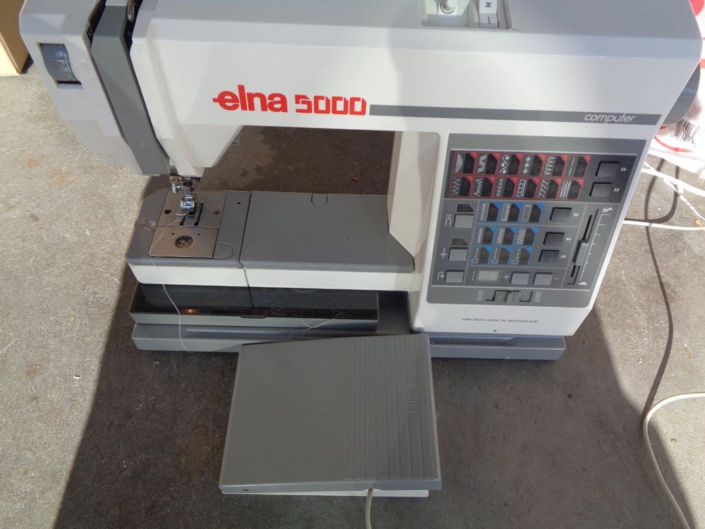ELNA 5000 COMPUTER NÄHMASCHINE | Kaufen auf Ricardo