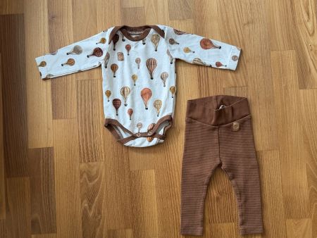 Baby Set Body und Hose Heissluftballon Grösse 68