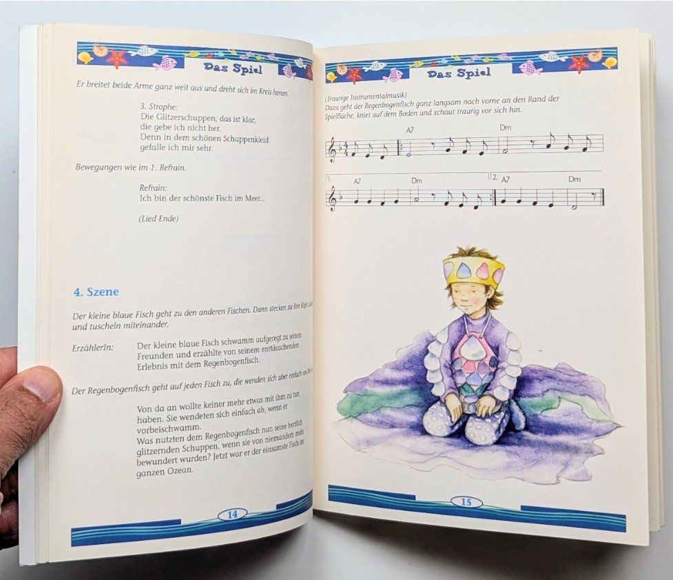 Libri: Der Regenbogenfisch - Das Mitmachbuch ab 4 Jahre – Usato da Wängi venduto da ABIZONE-86 1