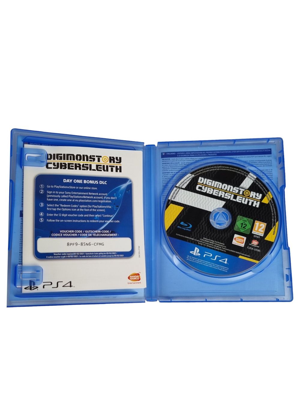 Sony Giochi: DIGIMON STORY CYBER SLEUTH PS4 – Usato da Wangen b. Olten venduto da Restwert_Wangen 2