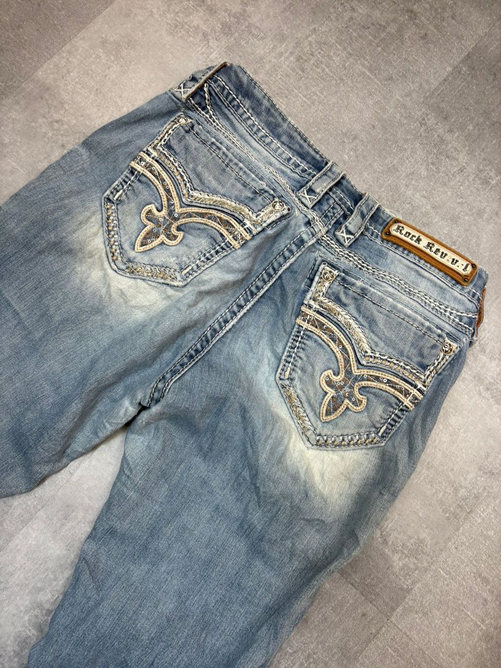 Jeans: Rock Revival Bootcut Flared Jeans - Grösse M/28 – Gebraucht aus Werdenberg von hase.vintage