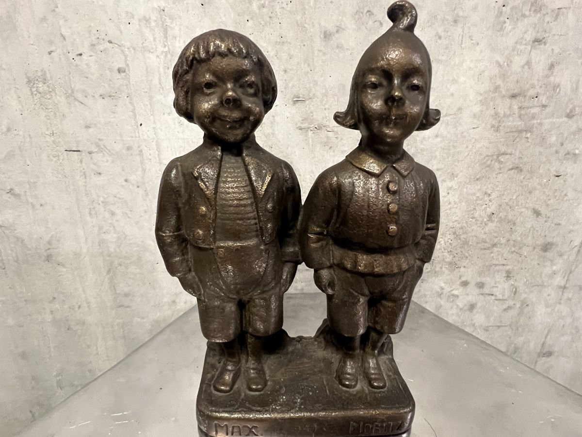 Sculture & Statue: Bronze Skulptur Kinder Max und Moritz gebraucht – Usato da Zürich venduto da Privat_13 3