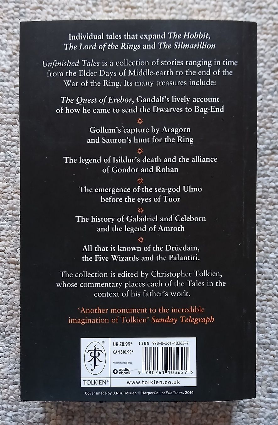 Libri: Unfinished Tales – Usato da Oberrieden venduto da sib_nkf6 2