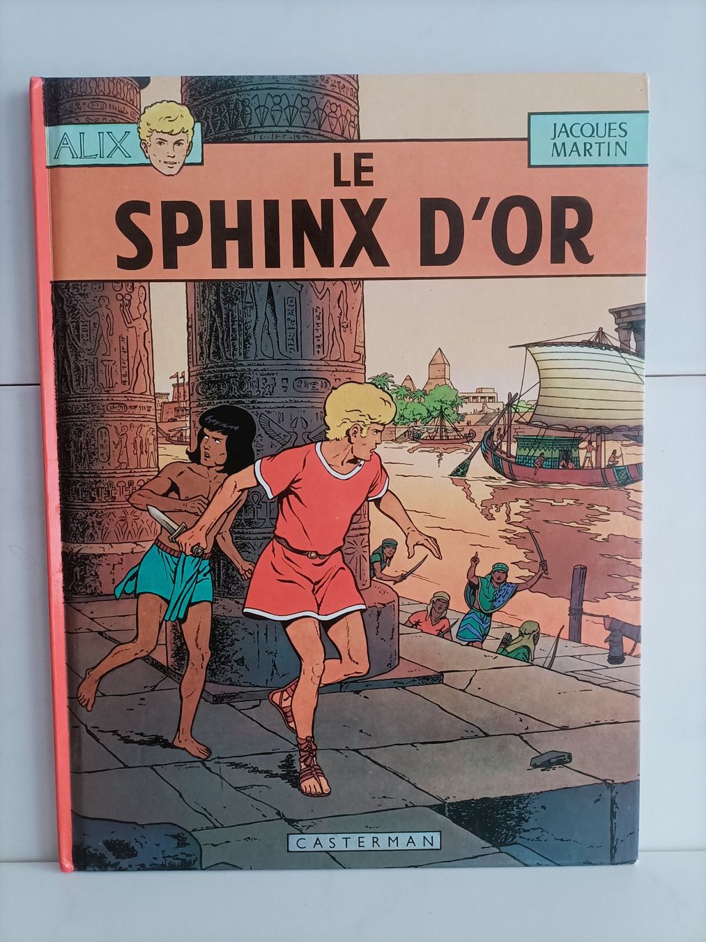 Fumetti: BD Alix -2- Le Sphinx d'or / Jacques Martin / Casterman 1982 – Usato da crans montana venduto da AB3963