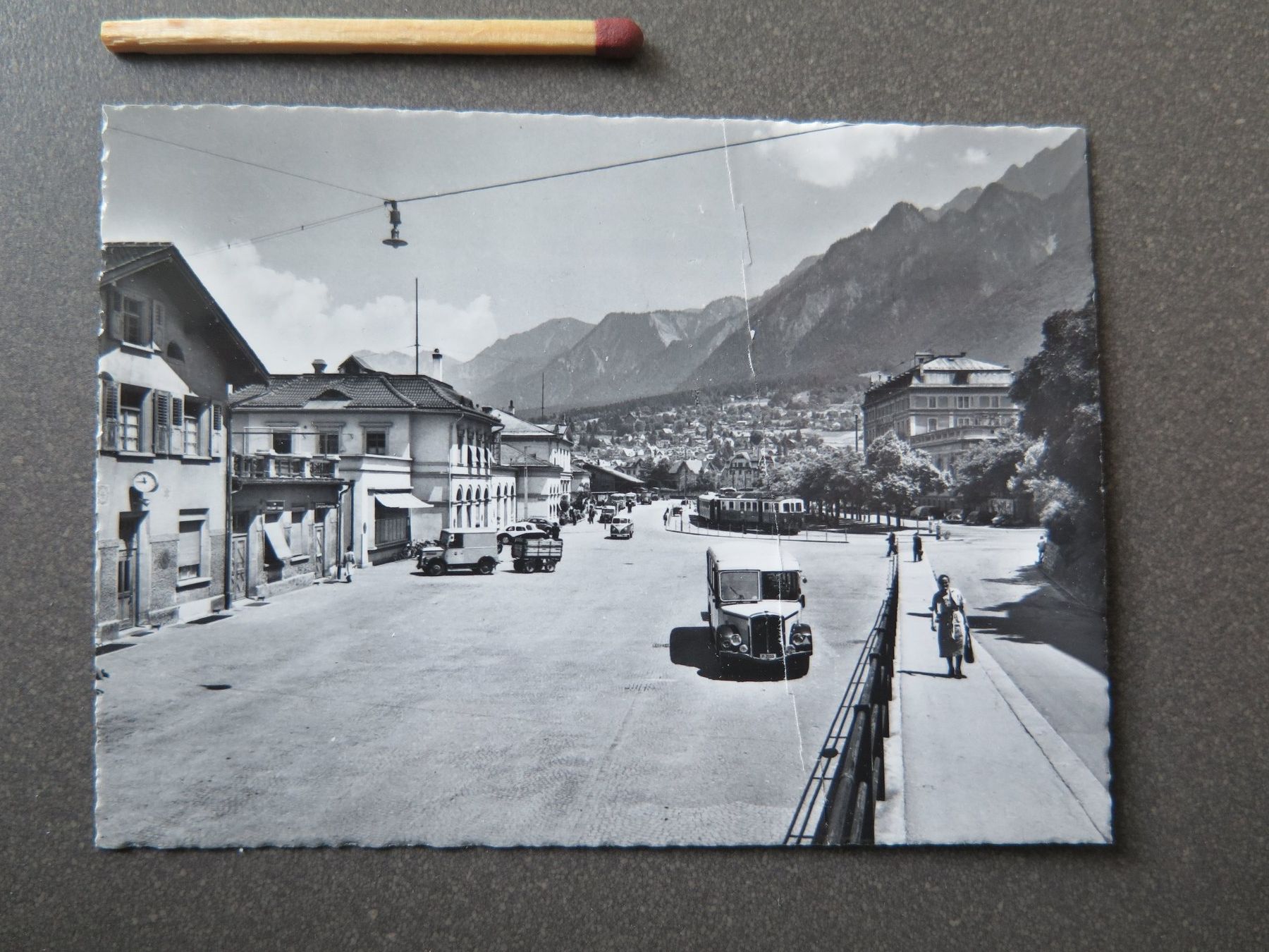 Ansichtskarten: CHUR - SAURER-POSTAUTO - SCHNAUZENPOSTAUTO – Gebraucht aus Wittenbach von lipasal