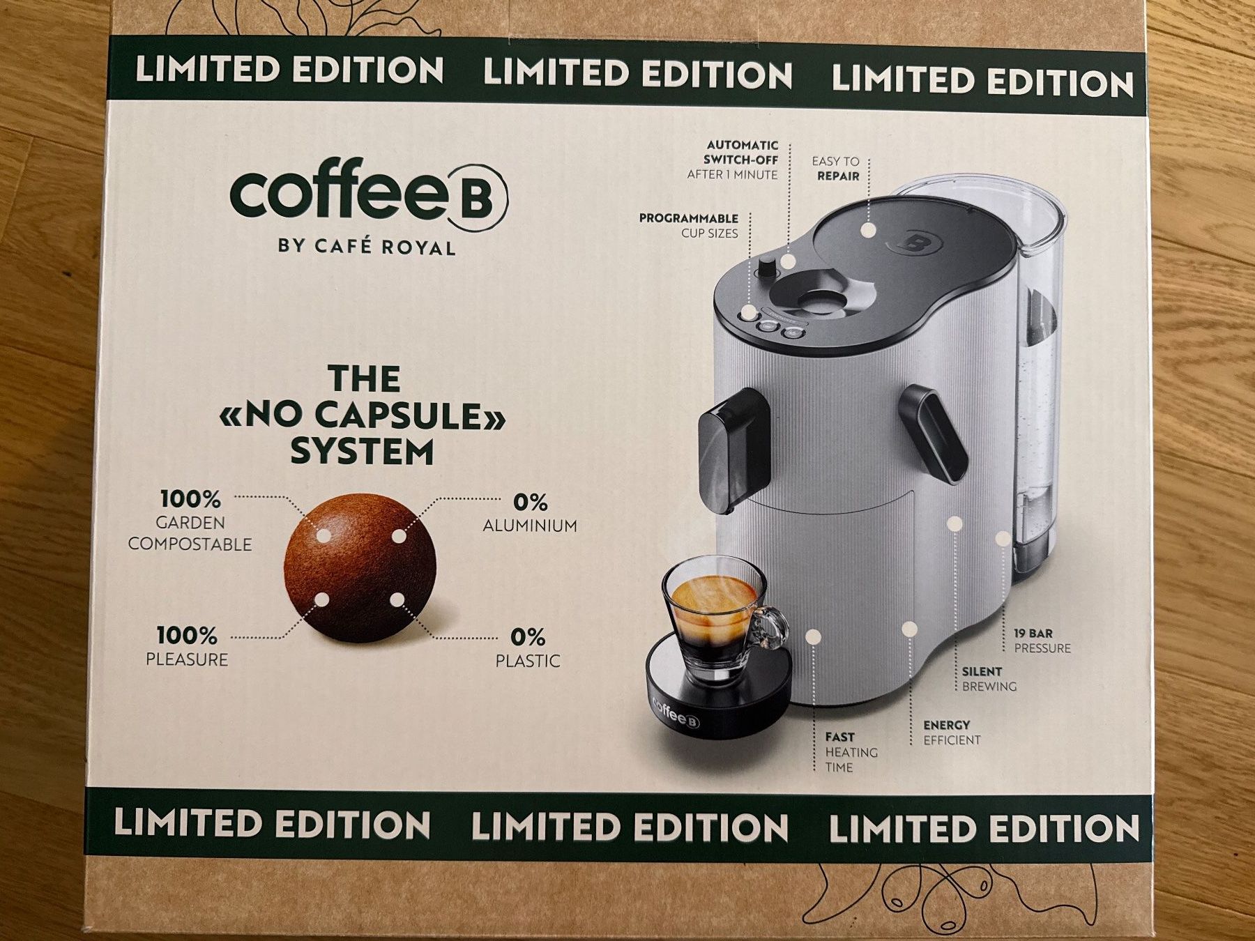 Coffee B Macchine per caffè & Macchine per espresso: NEU! CoffeeB Globe Kaffeemaschine + Kaffeeballs – Nuovo e nell'imballaggio originale da Schönenwerd venduto da d.chiara 5