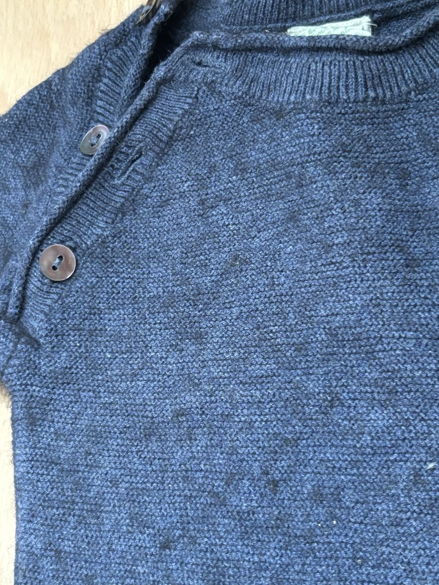Lotti & Set di vestiti: 1x Stramplers, 80% Baumwolle, Gr. 62, Dunkelblaue – Usato da Prêles venduto da 21rena 3