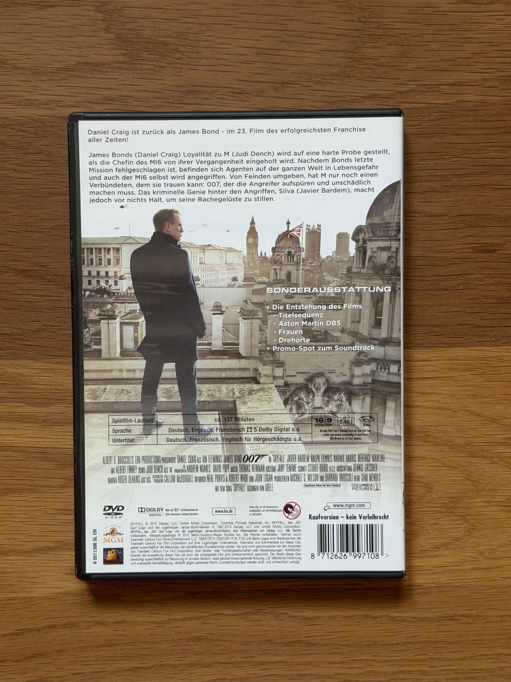 Tous les DVDs: Dvd - James Bond Skyfall – D'occasion à Sachseln par eli.73 1
