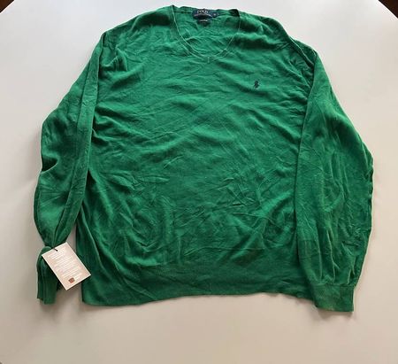 Polo Ralph Lauren Pullover Grün  Pima Cotton  XL