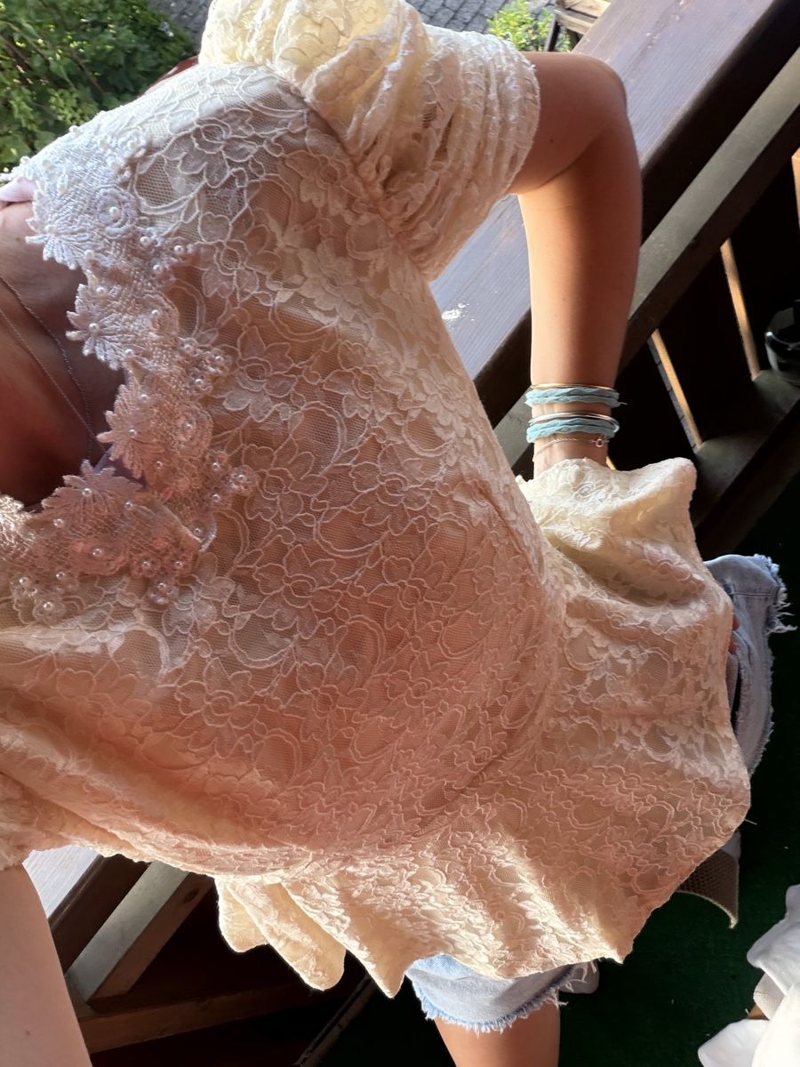 Camicette: Vintage By-Ten Bluse Spitze – Usato da Obfelden venduto da tan_9lj9 1