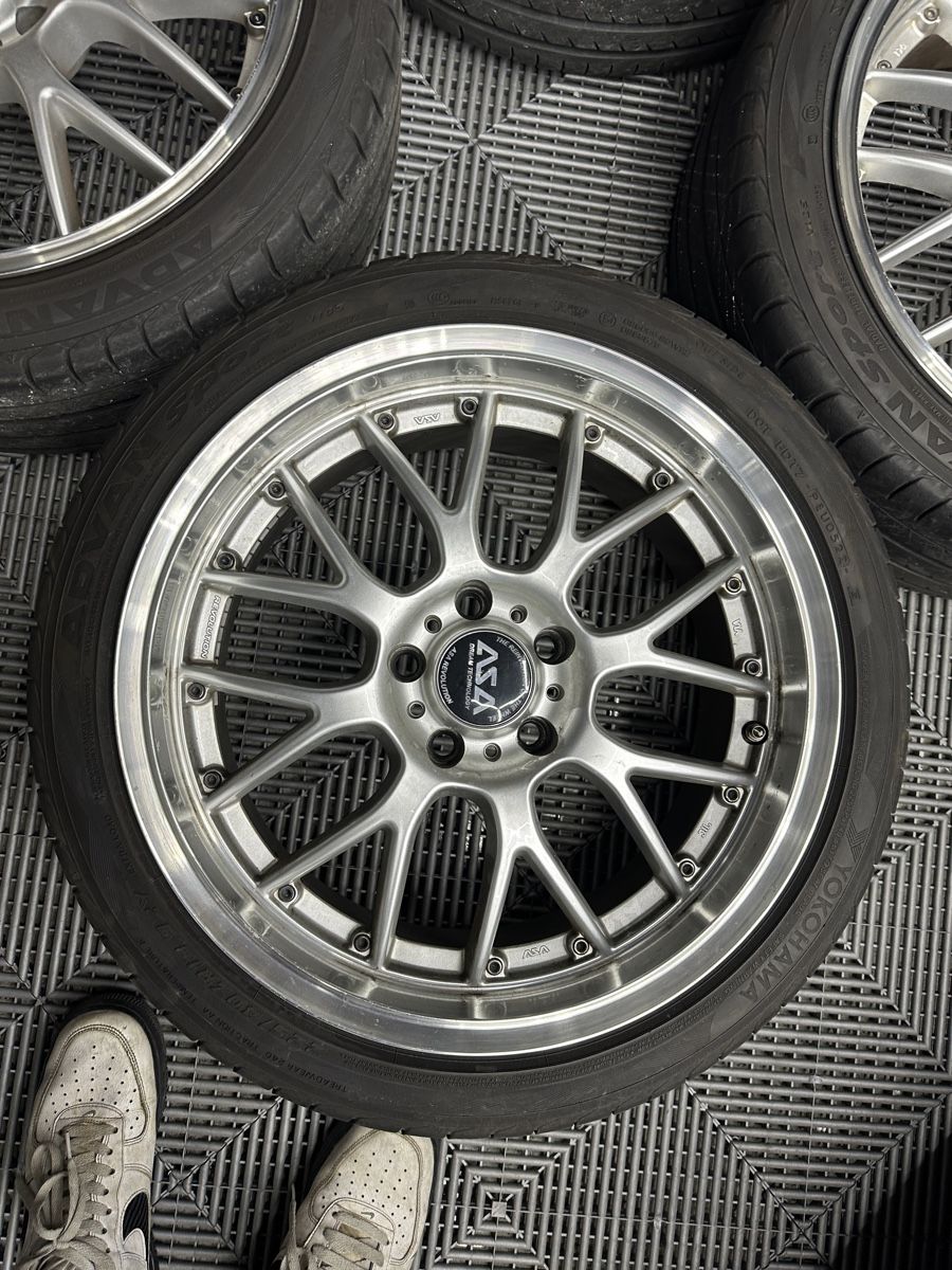 Bbs Felgen: ASA AR1 8x18 ET35 5x114.3 – Gebraucht aus Einsiedeln von Silver.A 5