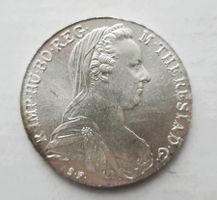 Maria-Theresien-Silbertaler1780, Münzblister, Zertifikat (B)