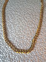 Edle Panzerkette aus 18 Karat Gold