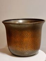 SIGG Schweiz Kupfer Cachepot Hammerschlag Vintage