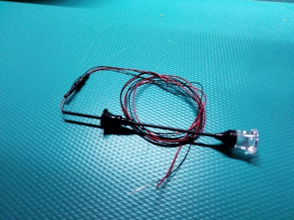 Modellini di ferrovie: LED-Laterne "Chemin du fleur" 72mm – Nuovo (secondo la descrizione) da Luzern venduto da Salefactory 2