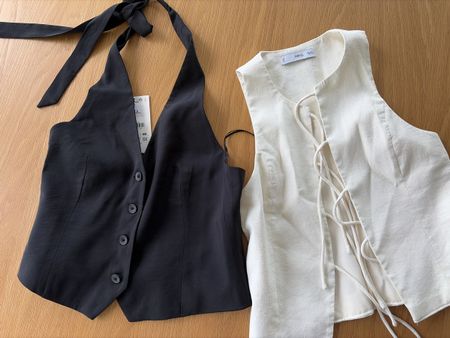 Zara & Mango Westen schwarz und weiss Grösse XS neu