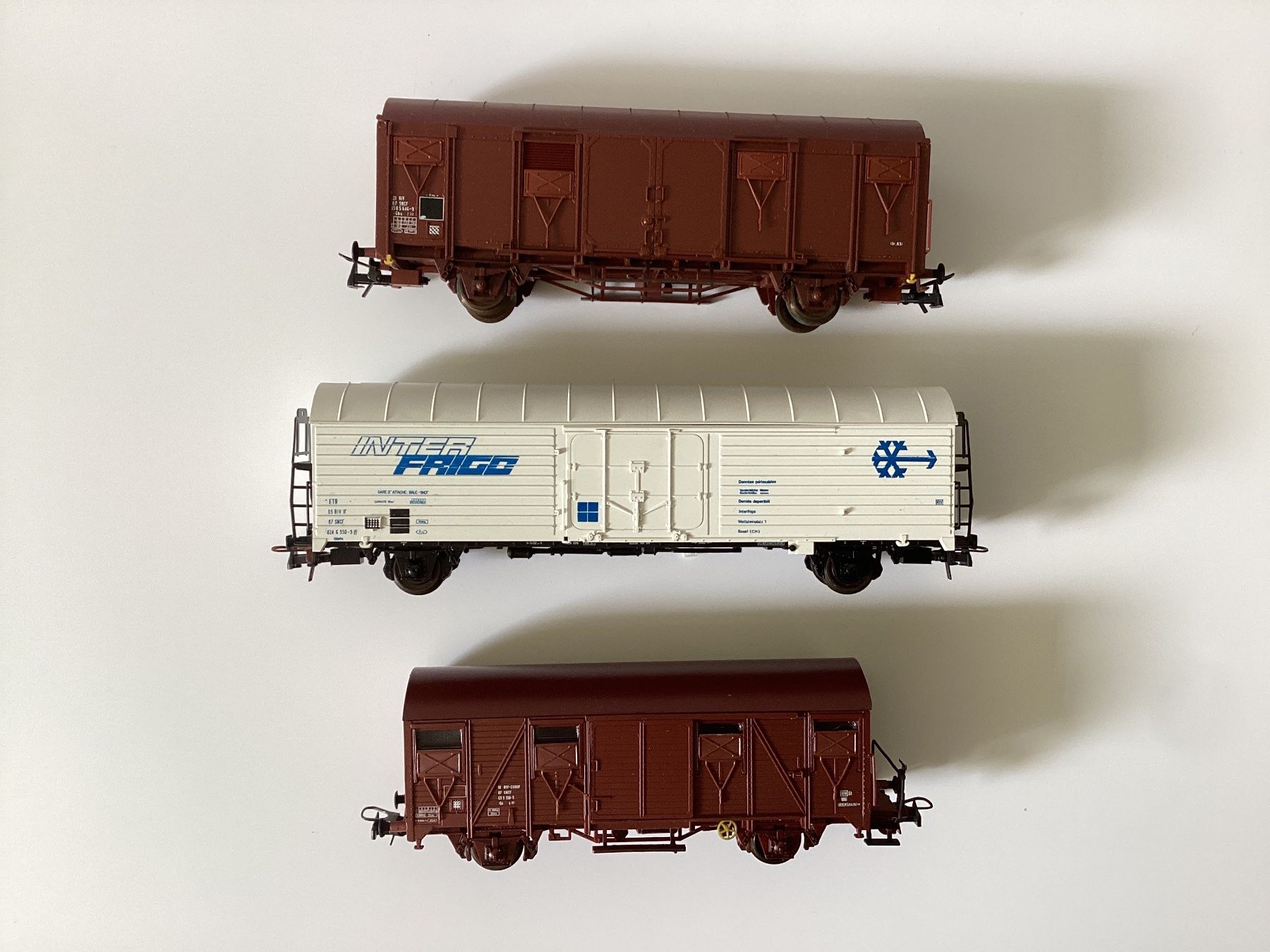 Roco Modellini di ferrovie: Roco Güterwagen SNCF 1:87 H0 – Usato da Effretikon venduto da simtek_de