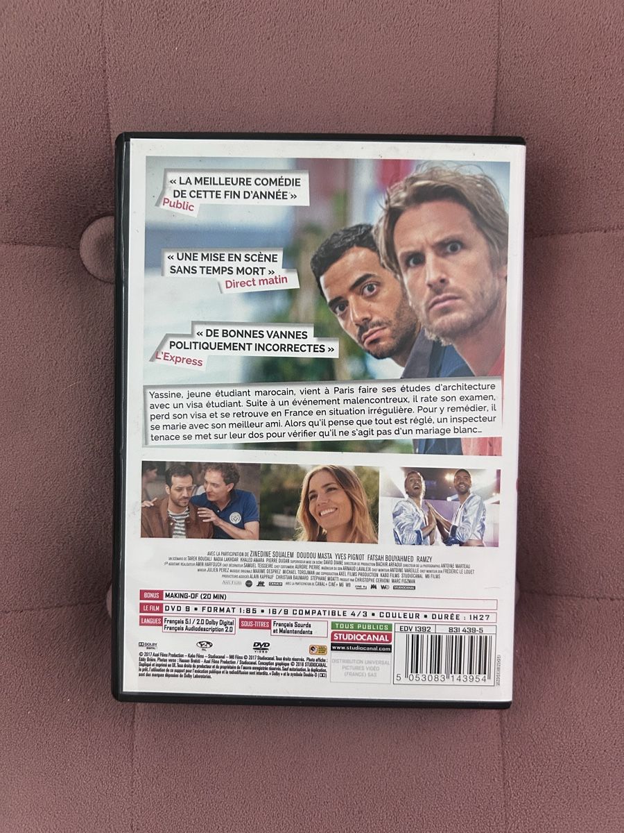 Tous les DVDs: DVD Épouse-moi mon pote  – D'occasion à Genève par Sarahchge 1
