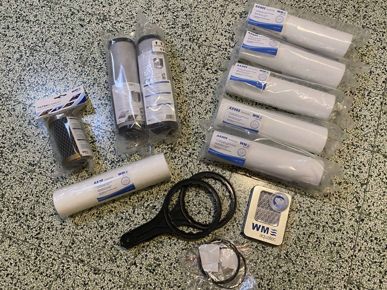 Sanitari: WM Aquatec - Système de filtration eau – Nuovo e nell'imballaggio originale da Tavannes venduto da Jupaps