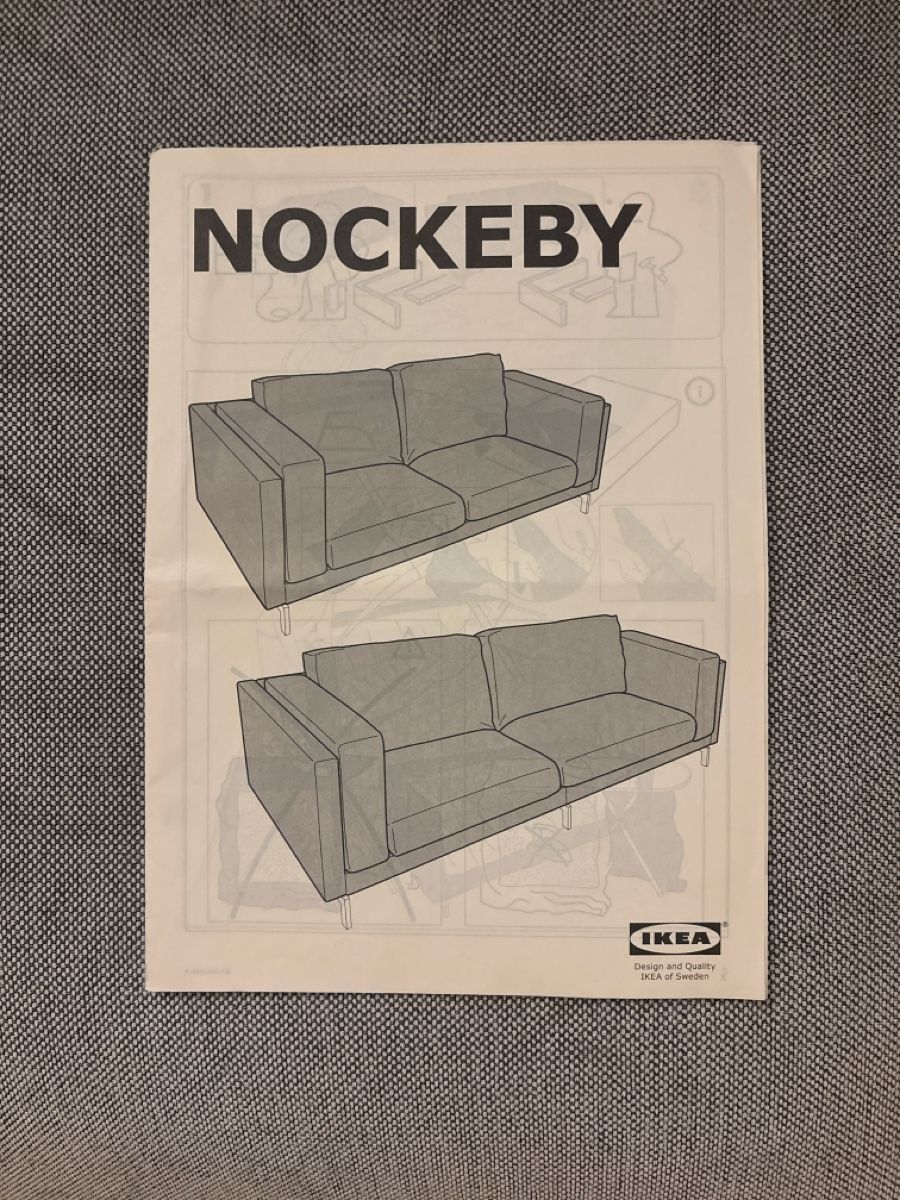 Divani: IKEA Nockeby Sofa - Light Grey - Comfort and Style! – Usato da Baden venduto da David_Baden 3