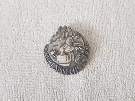 Plakette Fasnacht Sissach 2018 Silber