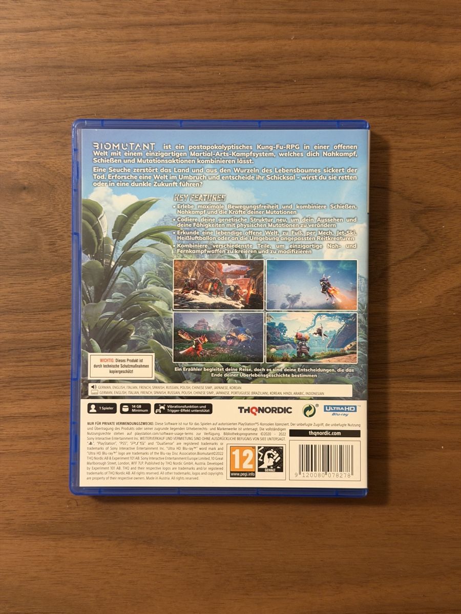 Sony Spiele: Biomutant PS5 – Neu (gemäss Beschreibung) aus Igis von y6nn7ck 1