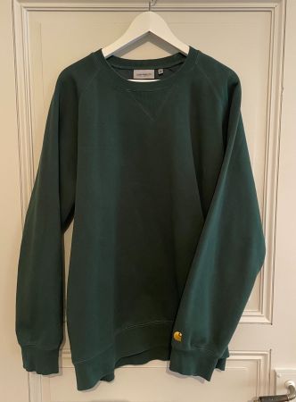 Carhartt Sweatshirt Dunkelgrün/ Petrol– Grösse XXL