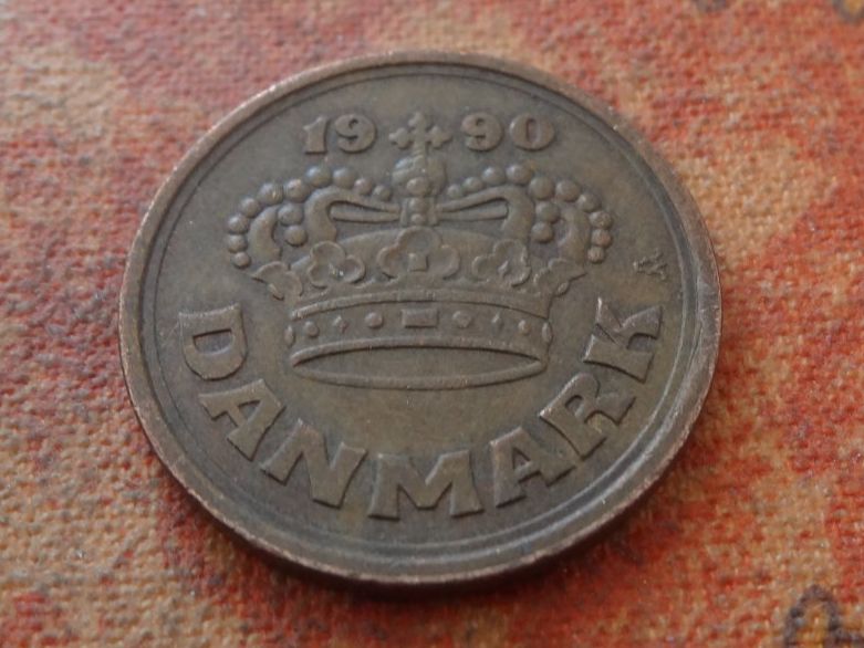 Toutes les monnaies: DANEMARK  50  Ore  1990 – D'occasion à Romanel-sur-Lausanne par Swift13