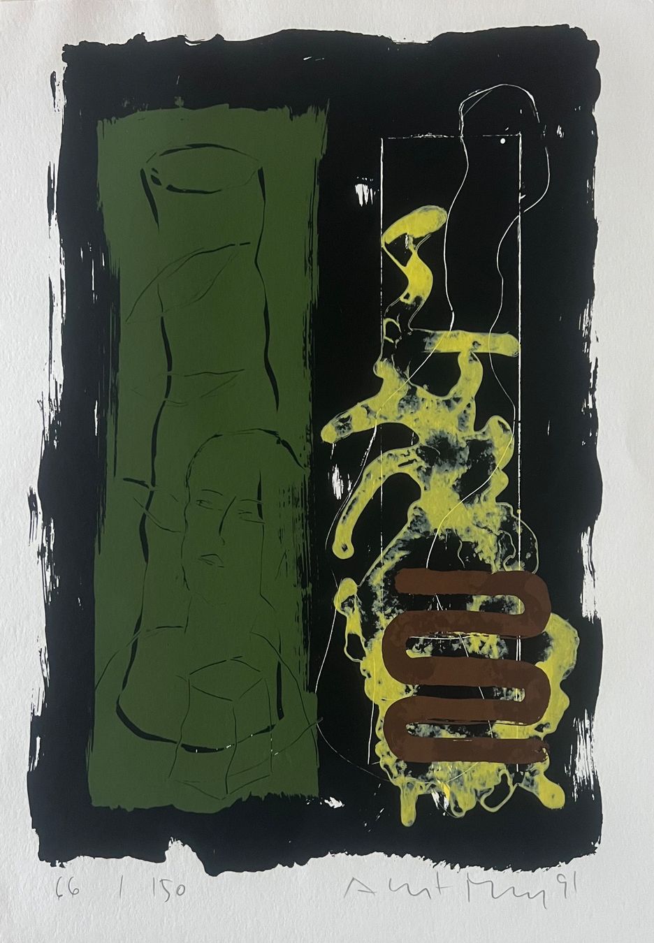 Grafiken & Lithographien: Albert Merz, handsigniert, nummeriert – Gebraucht aus Rain von Pic-Ass